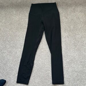 Lululemon black Ribbed Leggings